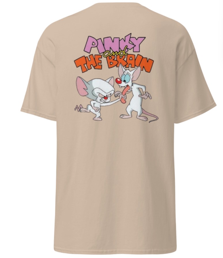 Camisetas De Algodon Pinky And The Brain
